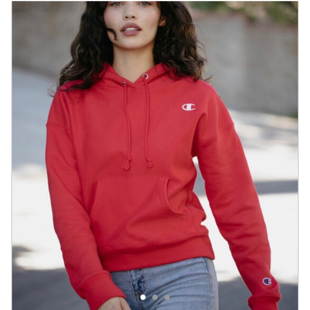 Champion Red Hoodie